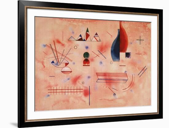 Batonnets d'Appui-Wassily Kandinsky-Framed Art Print