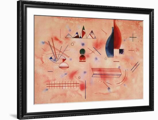 Batonnets d'Appui-Wassily Kandinsky-Framed Art Print