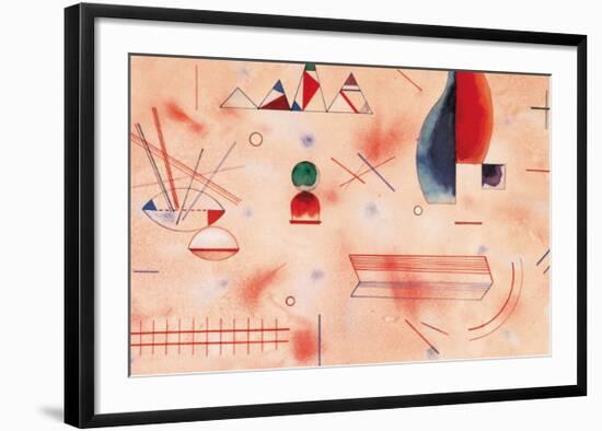 Batonnets d'Appui-Wassily Kandinsky-Framed Art Print