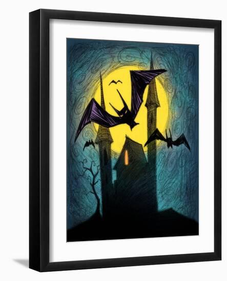 Bats-Harry Briggs-Framed Giclee Print