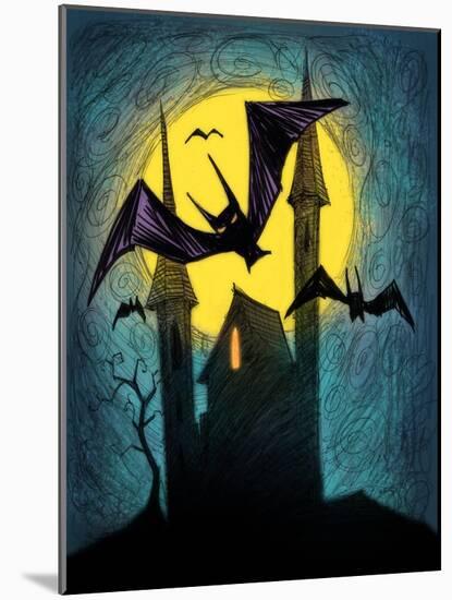 Bats-Harry Briggs-Mounted Giclee Print