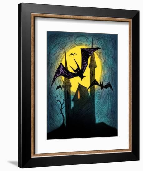 Bats-Harry Briggs-Framed Giclee Print