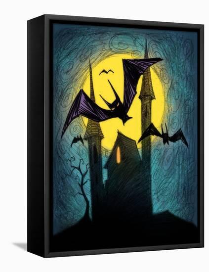 Bats-Harry Briggs-Framed Premier Image Canvas