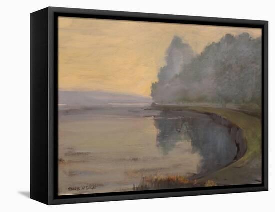 Batson Creek Salcombe, Early Morning, 2016-Jennifer Wright-Framed Premier Image Canvas