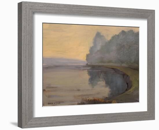 Batson Creek Salcombe, Early Morning, 2016-Jennifer Wright-Framed Giclee Print