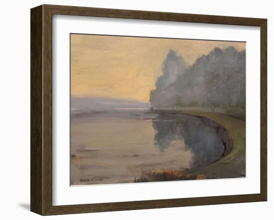 Batson Creek Salcombe, Early Morning, 2016-Jennifer Wright-Framed Giclee Print