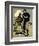 Batter and Catcher, 1902-Edward Penfield-Framed Giclee Print