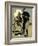 Batter and Catcher, 1902-Edward Penfield-Framed Giclee Print