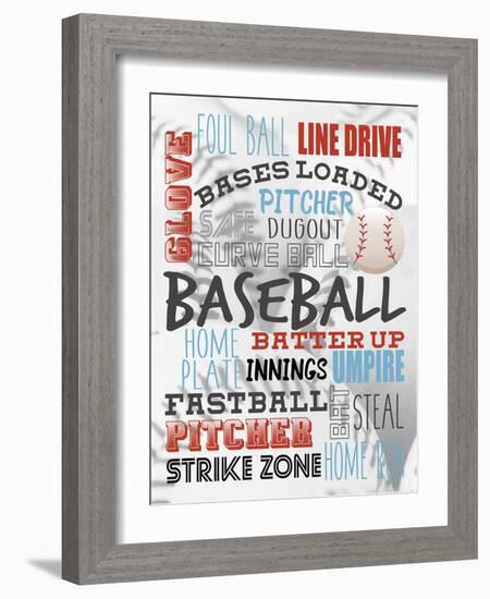 Batter Up-Kimberly Allen-Framed Art Print