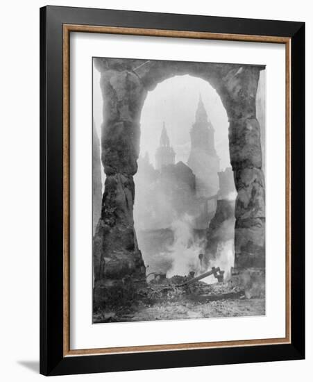 Battered Berlin-English Photographer-Framed Photographic Print