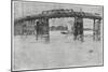 Battersea Bridge, London, 19th Century-James Abbott McNeill Whistler-Mounted Giclee Print