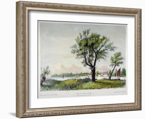 Battersea, London, 1840-Edward Hassell-Framed Giclee Print