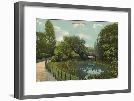 'Battersea Park', c1909-Unknown-Framed Giclee Print