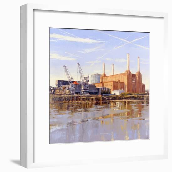 Battersea Power Station, 2004-Tom Young-Framed Giclee Print