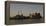 Battersea Power Station at Dawn, with Cranes and Buildings-Richard Bryant-Framed Premier Image Canvas