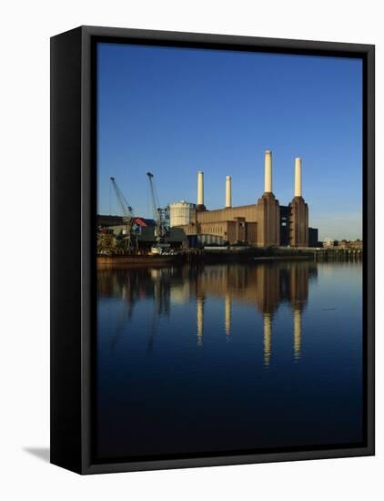 Battersea Power Station, London, England, United Kingdom, Europe-Tim Hall-Framed Premier Image Canvas