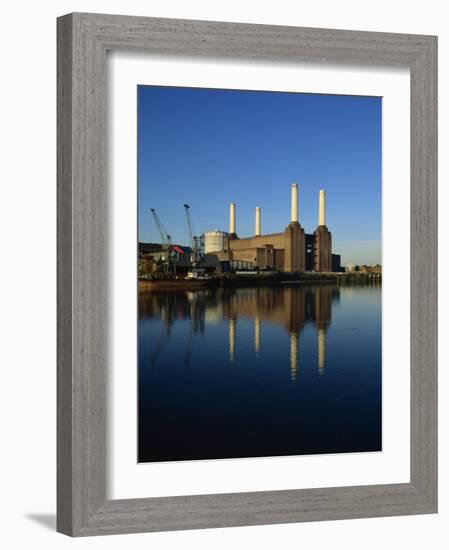 Battersea Power Station, London, England, United Kingdom, Europe-Tim Hall-Framed Photographic Print