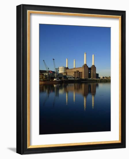 Battersea Power Station, London, England, United Kingdom, Europe-Tim Hall-Framed Photographic Print