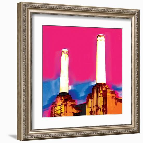 Battersea Power Station, London-Tosh-Framed Art Print