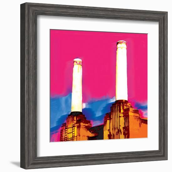 Battersea Power Station, London-Tosh-Framed Art Print