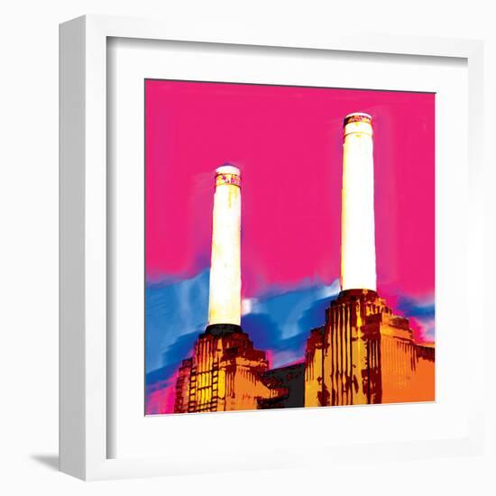 Battersea Power Station, London-Tosh-Framed Art Print