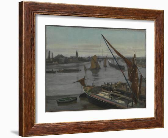 Battersea Reach-Walter Greaves-Framed Giclee Print