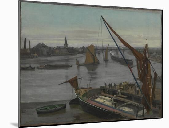 Battersea Reach-Walter Greaves-Mounted Giclee Print