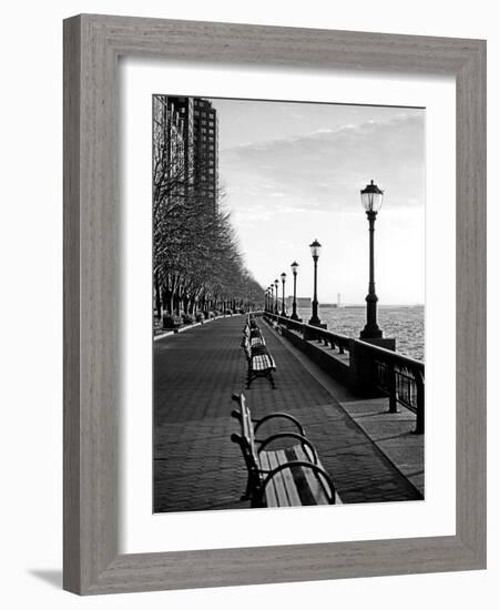 Battery Park City I-Jeff Pica-Framed Photographic Print