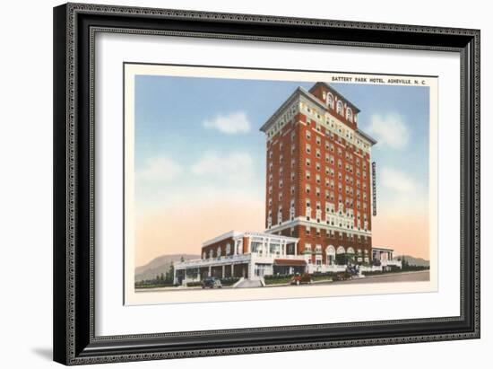 Battery Park Hotel, Asheville-null-Framed Art Print