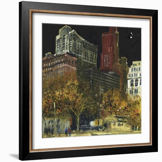 Battery Park, New York-Susan Brown-Framed Giclee Print