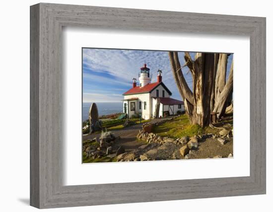 Battery Point Lighthouse, Crescent City, California, United States of America, North America-Miles-Framed Photographic Print