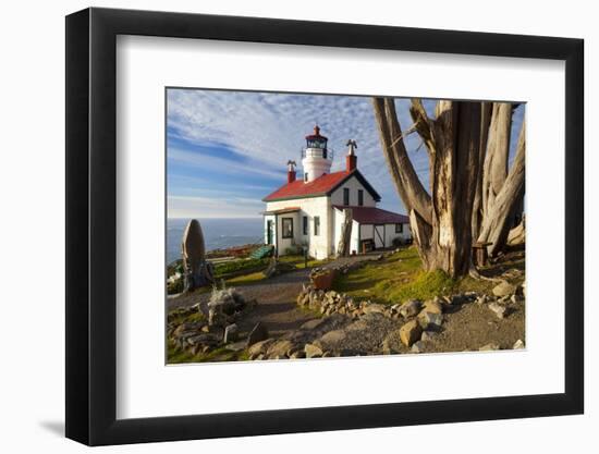 Battery Point Lighthouse, Crescent City, California, United States of America, North America-Miles-Framed Photographic Print