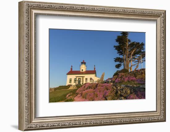 Battery Point Lighthouse in Crescent City, California, USA-Chuck Haney-Framed Photographic Print