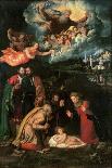 Nativity with God the Father-Battista Dossi-Mounted Giclee Print