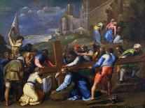 Christ on the Road to Calvary-Battista Franco-Framed Giclee Print