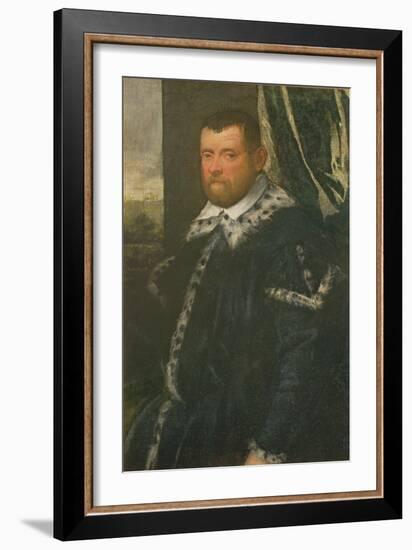 Battista Morosoni (1537-98), High Procurator-Jacopo Robusti Tintoretto-Framed Giclee Print