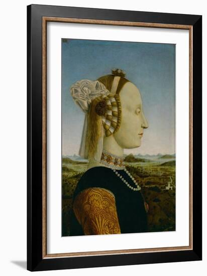 Battista Sforza, Duchess of Urbino-Piero Della Francesca-Framed Giclee Print