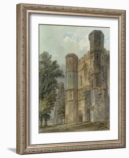 Battle Abbey, Kent-Thomas Girtin-Framed Giclee Print