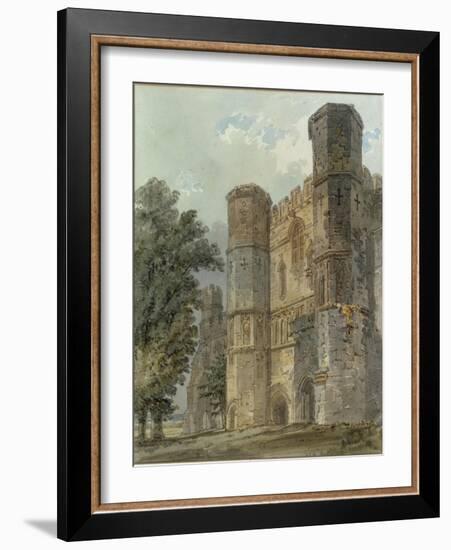 Battle Abbey, Kent-Thomas Girtin-Framed Giclee Print