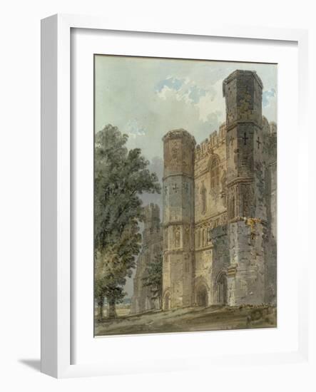 Battle Abbey, Kent-Thomas Girtin-Framed Giclee Print