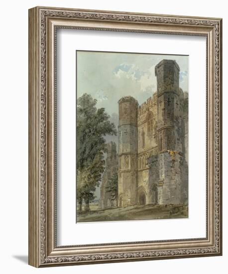 Battle Abbey, Kent-Thomas Girtin-Framed Giclee Print