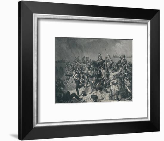 'Battle at Znaim, July 11, 1809', (1896)-M Haider-Framed Giclee Print