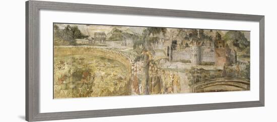 Battle Between Horatii and Curiatii-null-Framed Giclee Print