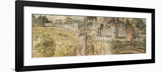Battle Between Horatii and Curiatii-null-Framed Giclee Print