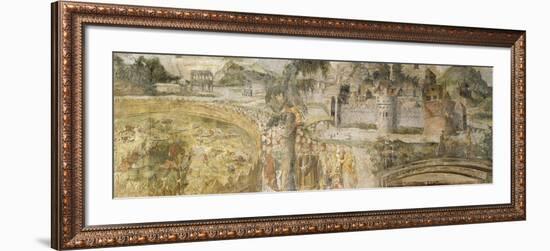 Battle Between Horatii and Curiatii-null-Framed Giclee Print