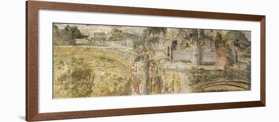 Battle Between Horatii and Curiatii-null-Framed Giclee Print