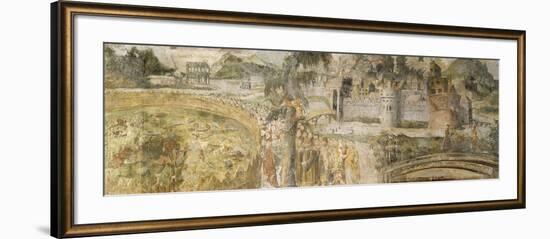 Battle Between Horatii and Curiatii-null-Framed Giclee Print
