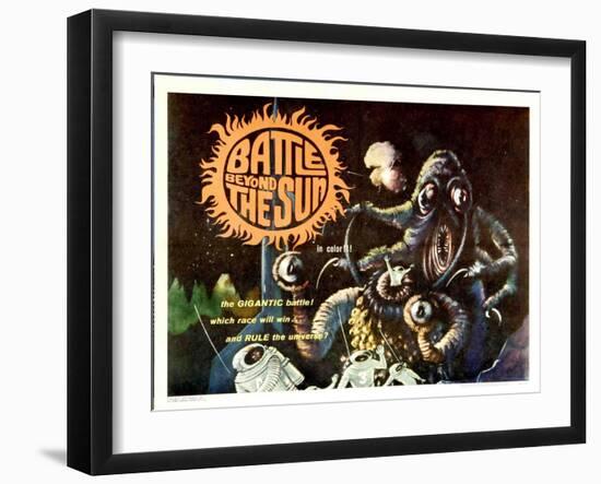 Battle Beyond the Sun, 1962-null-Framed Art Print