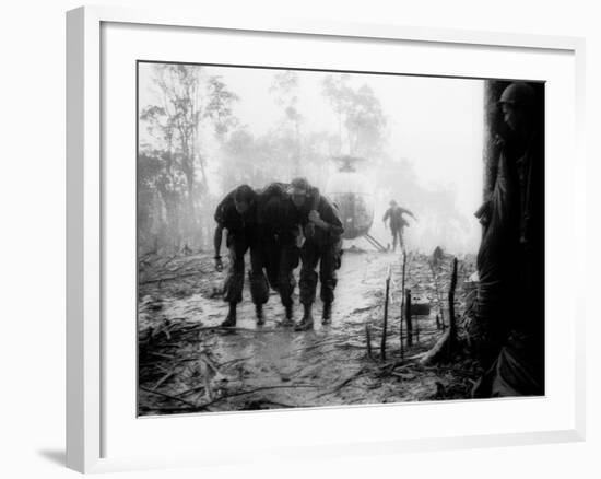 Battle Casualty-Hugh Van Es-Framed Photographic Print