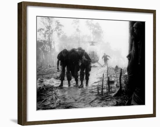 Battle Casualty-Hugh Van Es-Framed Photographic Print